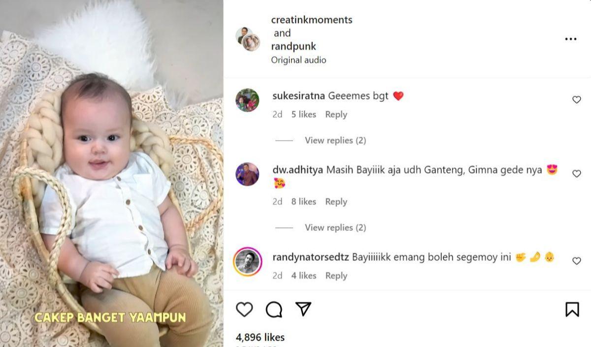 Daya tarik Baby Asher sungguh membuat siapa pun yang menyaksikannya sulit untuk menahan rasa sayang.