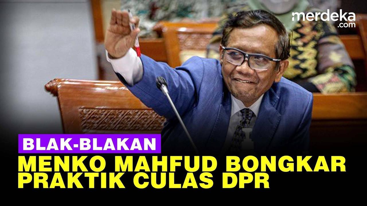 VIDEO: Mahfud Temukan Praktik Culas DPR, Ada Transaksi di Balik Meja