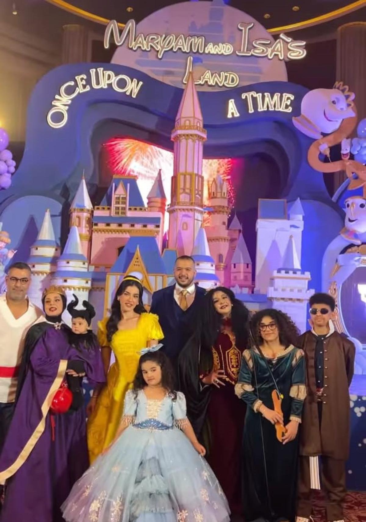 Tasya Farasya Berubah Jadi Princess Belle di Ulang Tahun Anak yang Bertema Disney