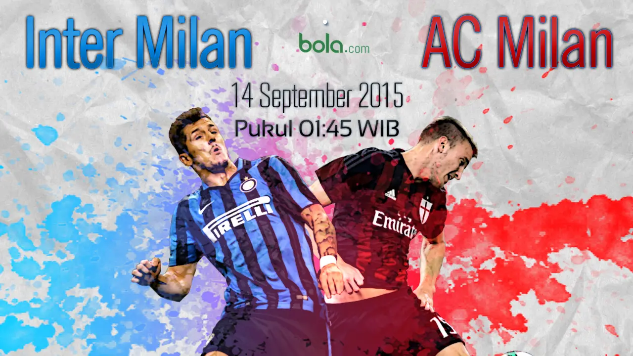 Serie A Italia: Inter Milan vs AC Milan (Bola.com/Samsul Hadi)