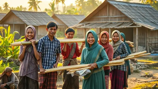 Prinsip Sakai Sambaian, Tradisi Gotong-royong dalam Prosesi Perkawinan di Desa Negara Nabung Lampung Timur