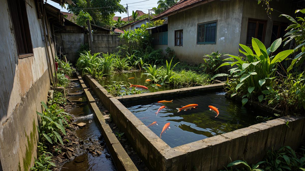 7 Desain Kolam Ikan yang Terlihat Aman Ini Justru Menarik Ular