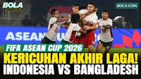 Kericuhan sempat terjadi setelah laga Timnas Indonesia vs Bangladesh di FIFA ASEAN Cup 2026 berakhir. Beberapa pemain dari kedua tim terlihat terlibat adu mulut dan saling dorong di lapangan. Pemain, ofisial kedua tim, hingga wasit kemudian berusaha ...