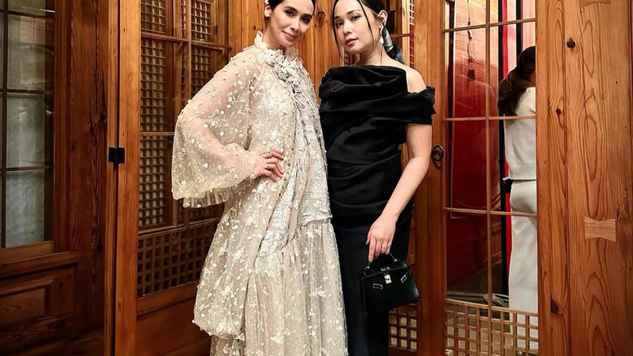6 Potret Cantik Marsha Timothy, Tampil Bak Putri Bangsawan dengan Set Lace di Korea Selatan
