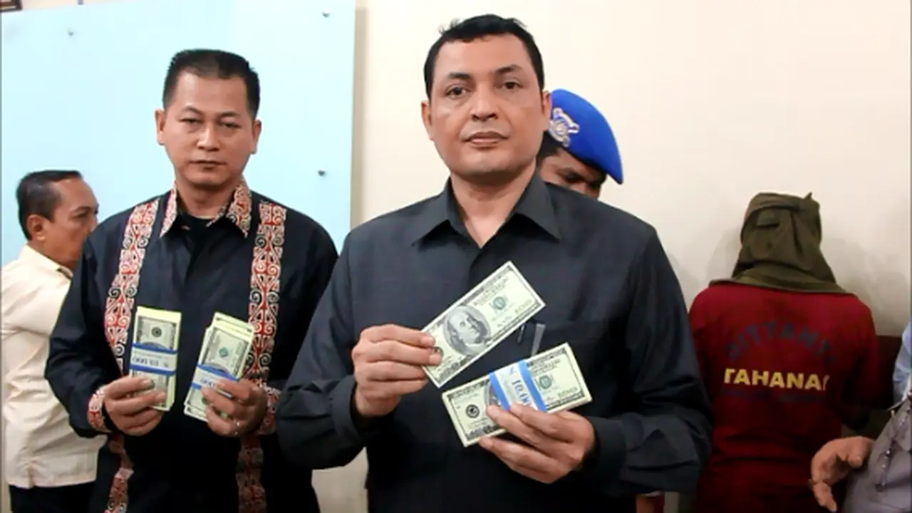 Dolar Palsu Senilai Rp 3,5 Miliar Diamankan Polisi