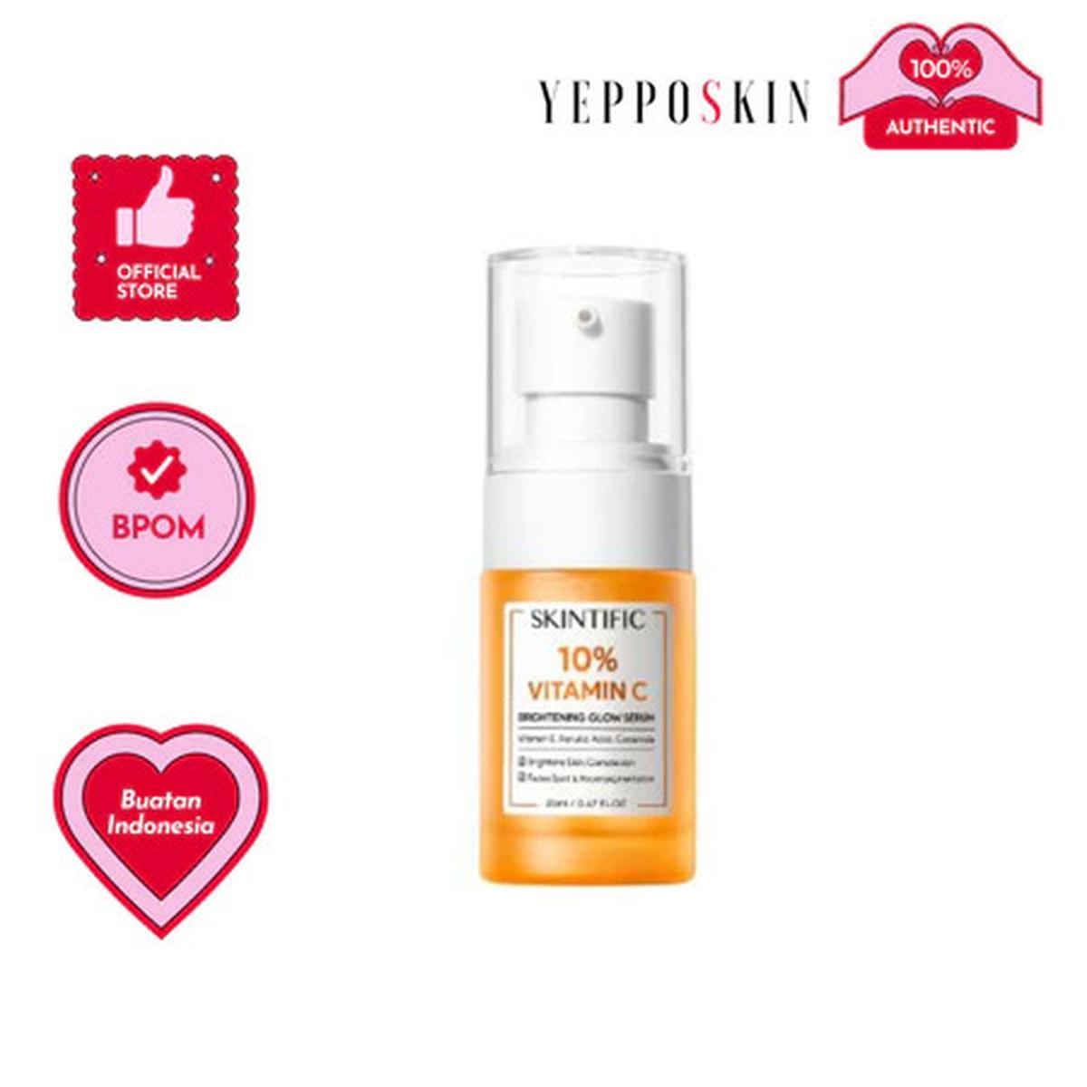 SKINTIFIC 10% Vitamin C Brightening Glow Serum