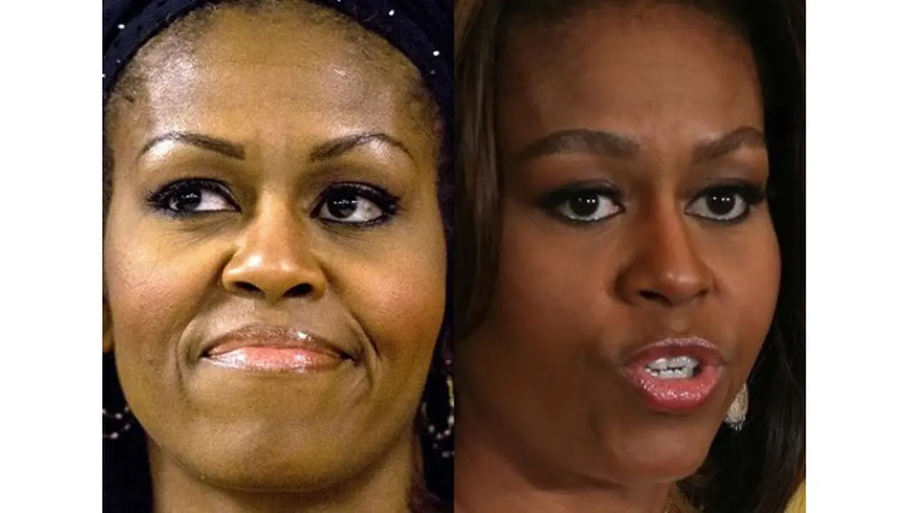 Michelle Obama Superbrows Start 2014