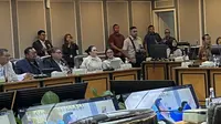 Anggota Komisi XIII DPR Rieke Diah Pitaloka  dalam Rapat Dengar Pendapat (RDP) terkait polemik Lapas Cibinong di Kompleks Parlemen, Jakarta, Senin (28/9/2026). (Foto: Liputan6.com/Winda Nelfira).