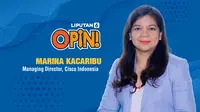 Marina Kacaribu, Managing Director, Cisco Indonesia. Liputan6.com/Abdillah