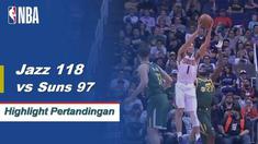 Donovan Mitchell mencetak 29 poin dengan enam assist. Joe Ingles mencetak 27 poin dengan delapan assist saat Utah mengambil angka 118-97.