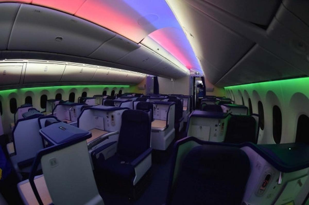 Intip interior pesawat Star Wars, armada baru All Nippon Airways