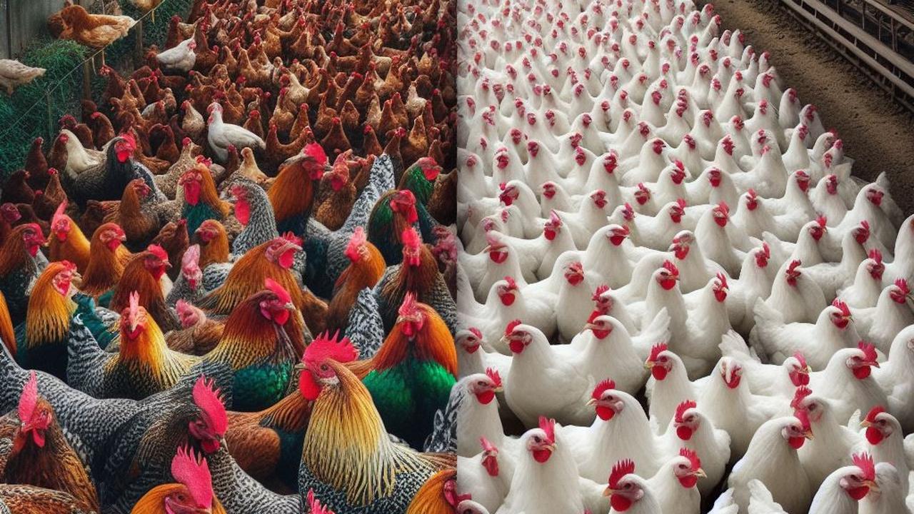 Ilustrasi Ayam