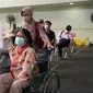 Penyandang Disabilitas menjalani vaksinasi di Yogyakarta. dok Kemenkes