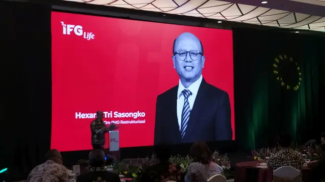 Wakil Direktur Utama PT Asuransi Jiwa IFG (IFG Life) sekaligus Ketua Tim PMO Restrukturisasi Hexana Tri Sasongko.