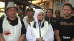 Menjelang Idul Adha 1444 H, Gubernur Jawa Timur, Khofifah Indar Parawansa Selasa siang sidak ke peternakan hewan sapi di Kabupaten Lamongan, untuk memastikan hewan yang dijadikan kurban dalam kondisi sehat.