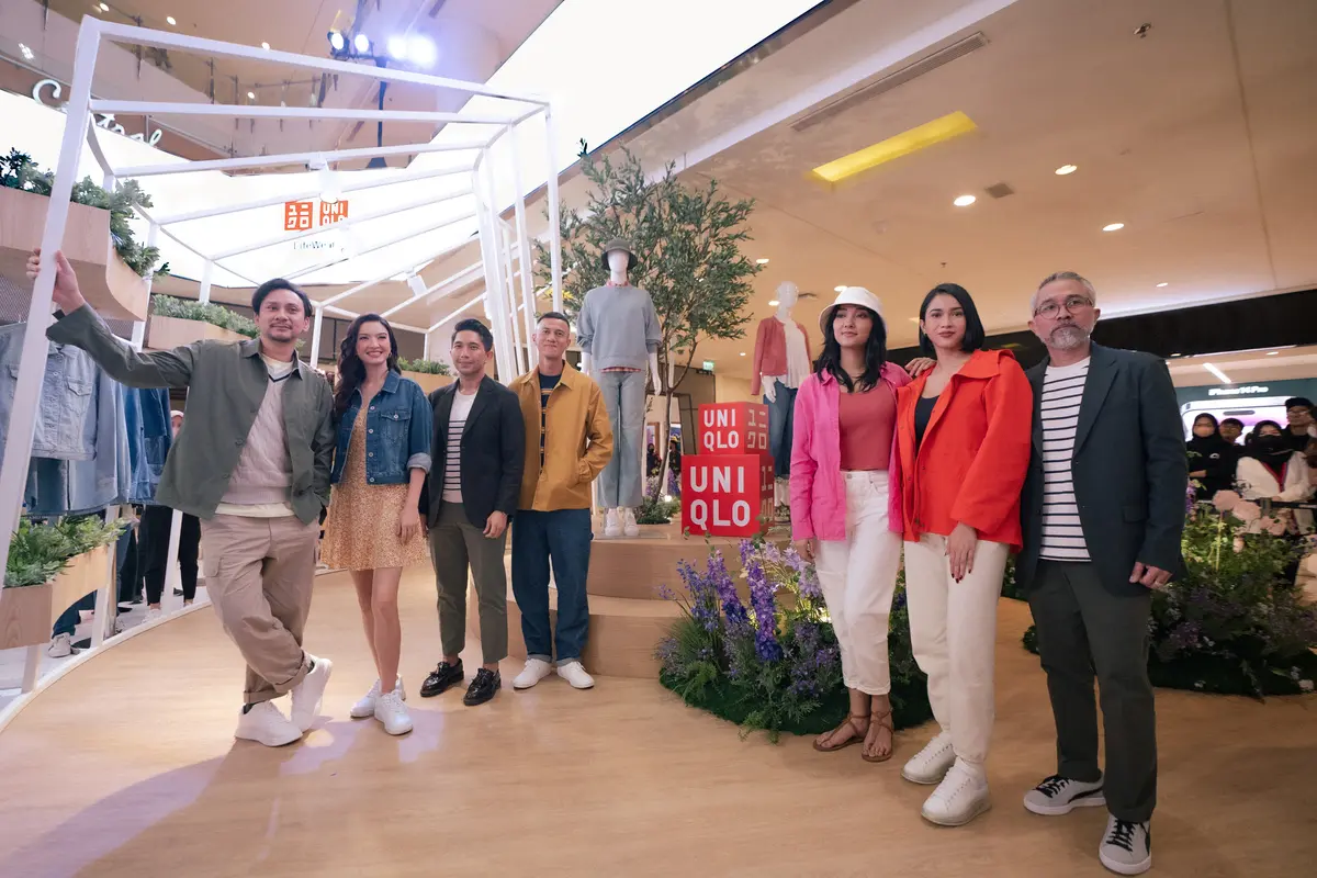 Inspirasi OOTD dengan Artsy Look dari Raline Shah, Vincent Rompies, hingga Herjunot Ali di Koleksi UNIQLO Spring/Summer 2023