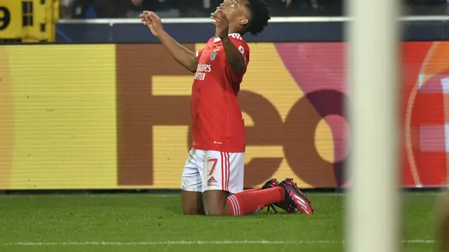 David Neres - Benfica - Liga Champions