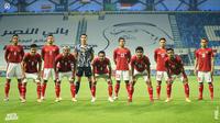 Kedudukan imbang 2-2 ini tak berubah hingga peluit panjang akhir pertandingan berbunyi. Skor imbang ini membawa Indonesia memperoleh angka pertamanya di Grup pada ajang Kualifikasi Piala Dunia 2022. Selanjutnya Timnas Garuda akan berhadapan melawan Vietnam, Senin (7/6/2021). (Foto: Dok. PSSI)