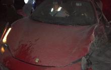 Mengemudi sambil mabuk, Ferrari 458 Italia Arturo Vidal jadi korban