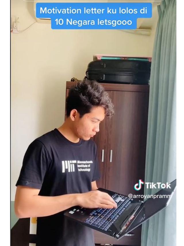 Kisah Pemuda Asal Boyolali Sabet Beasiswa Internasional, Aktif Bagikan Tips di Medsos