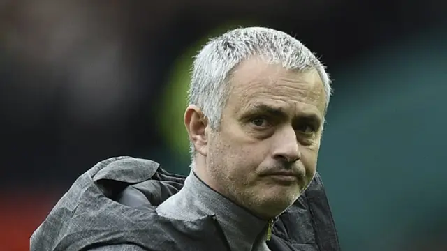 Jose Mourinho (Manchester United Vs Bournemouth)