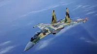 Sukhoi SU-35, salah satu pesawat tempur canggih yang direncanakan menggantikan pesawat lawas F-5 Tiger. (www.sukhoi.org) 