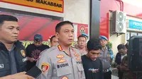 Darul, pemuda Makassar yang nekat memotong jalur di depan mobil dinas Jokowi (Liputan6.com/Fauzan)