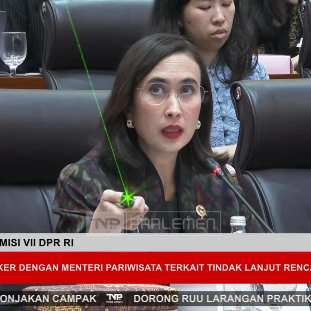 Menpar Widiyanti dicecar anggota Komisi VII soal anggaran