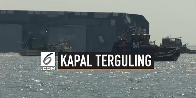 VIDEO: Selamat, Setelah Terjebak 35 Jam di Kapal Raksasa