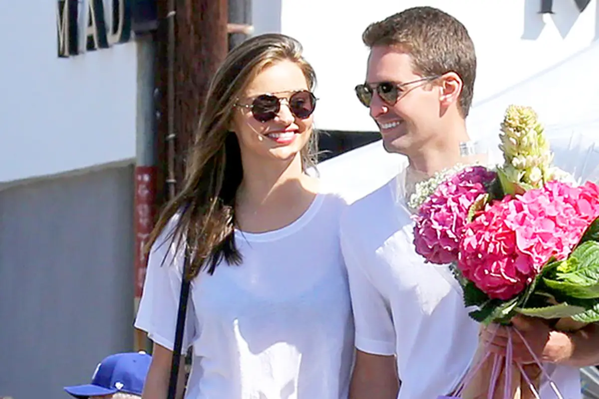 Miranda Kerr dan Evan Spiegel