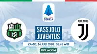 Serie A: Sassuolo vs Juventus. (Bola.com/Dody Iryawan)
