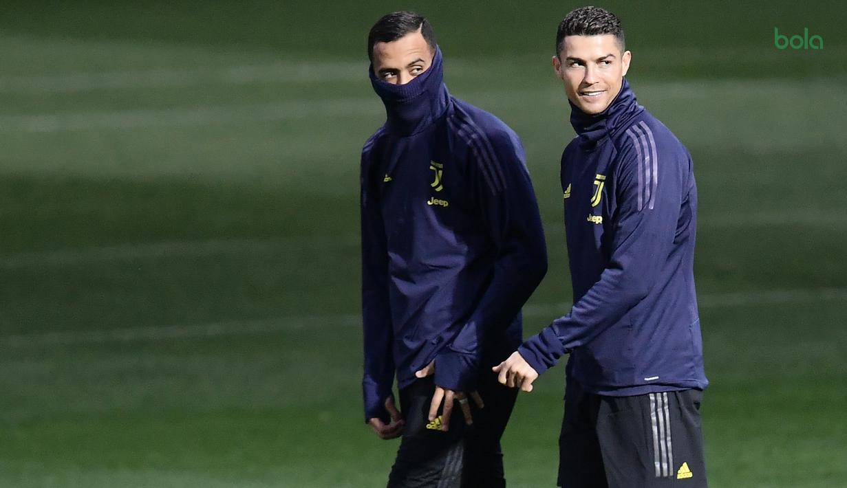 FOTO Cristiano Ronaldo Siap Bawa Juventus Bungkam Valencia Dunia