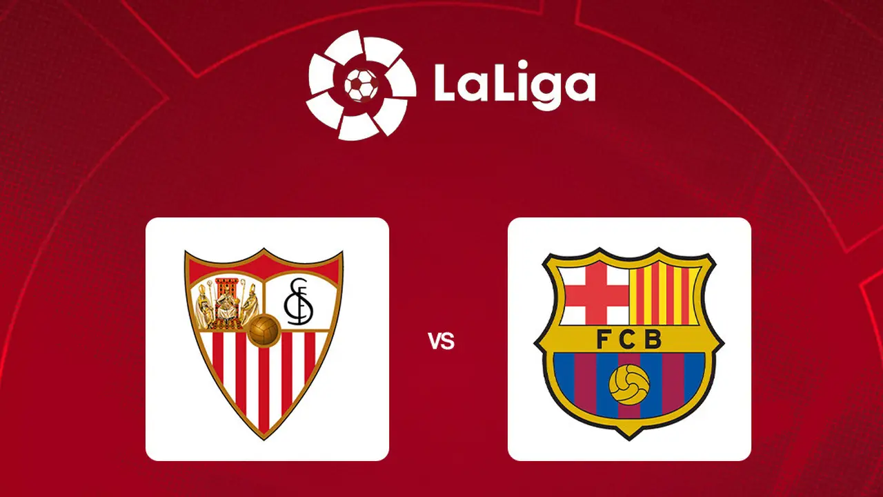 Liga Spanyol - Sevilla Vs Barcelona
