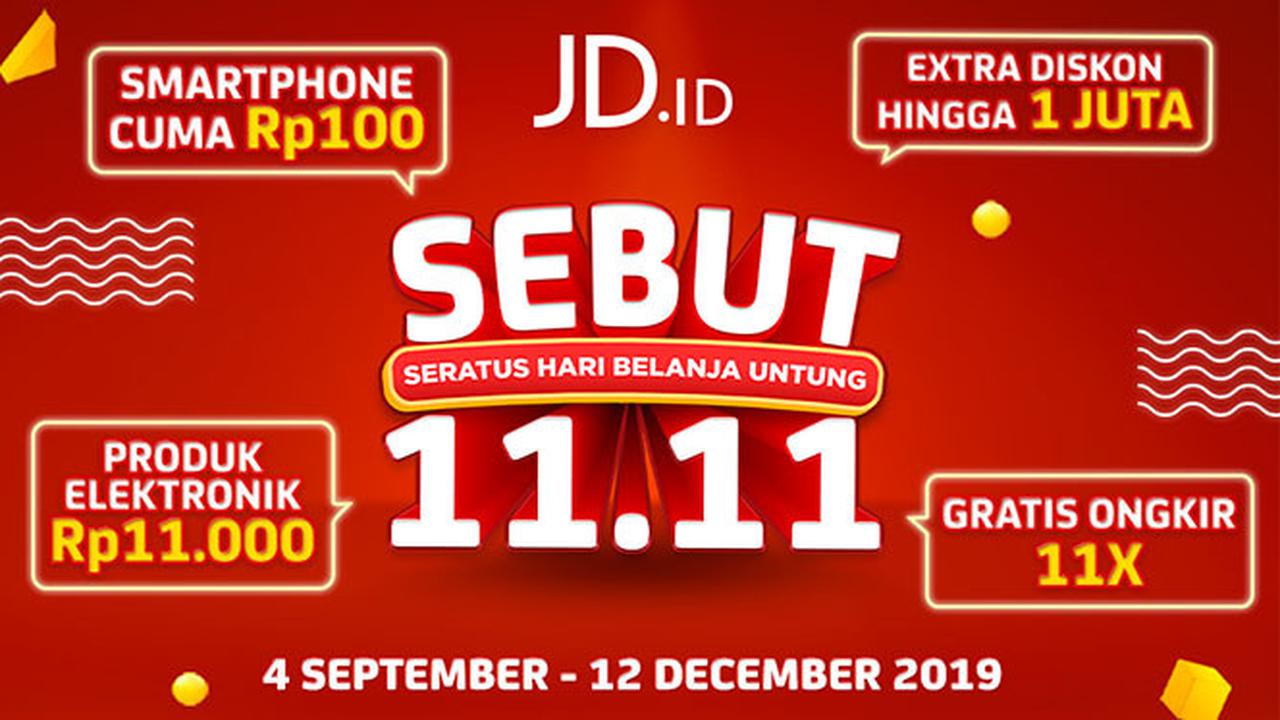Dapatkan 9 Promo Seru di 11.11 JD.ID