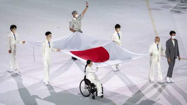 Foto: Kemeriahan Upacara Pembukaan Paralimpiade Tokyo 2020