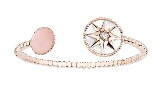 koleksi perhiasan 'Rose des Vents' Dior Joalillerie