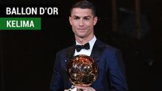 Berita video momen megabintang asal Portugal, Cristiano Ronaldo, menerima penghargaan Ballon d'Or kelimanya di Menara Eiffel, Paris, Prancis, pada Kamis (7/12/2017).