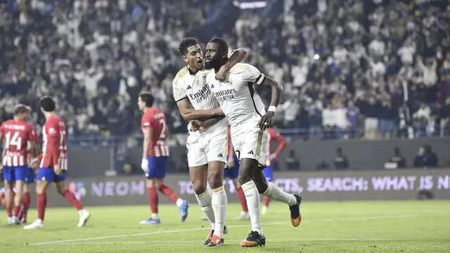 Foto: Melihat Perlawanan Sengit Atletico Madrid Sebelum Akhirnya Ditumbangkan Real Madrid di Piala Super Spanyol