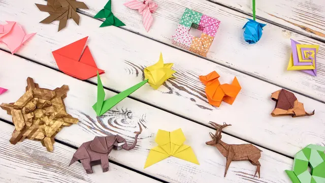Cara Membuat Burung dari Kertas Origami