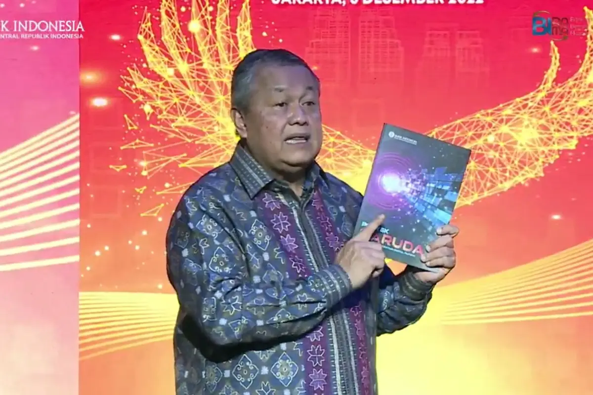 Gubernur Bank Indonesia, Perry Warjiyo dalam Talkshow Rangkaian BIRAMA (BI Bersama Masyarakat) "Meniti Jalan Menuju Rupiah Digital", Senin (5/12/2022).