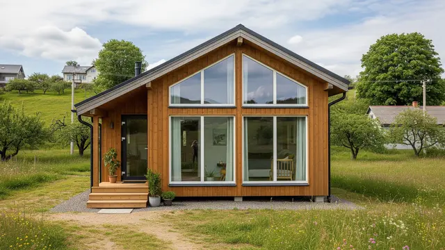 Model Rumah 5x8 Sederhana Biaya Murah Cocok untuk Desa/Gemini AI