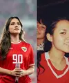 Kehadiran Raisa Andriana dalam pertandingan kualifikasi Piala Dunia Timnas Indonesia vs Australia di Stadion GBK mencuri perhatian. [@raisa6690]