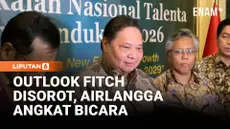 Menko Perekonomian Airlangga Hartarto menanggapi outlook dari lembaga pemeringkat Fitch Ratings. Ia menegaskan perubahan proyeksi ekonomi global dipengaruhi berbagai faktor, termasuk konflik di Timur Tengah.