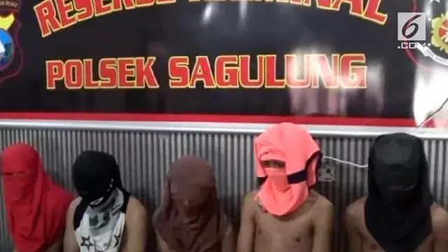 VIDEO: Komplotan Begal Sadis Diringkus Polisi