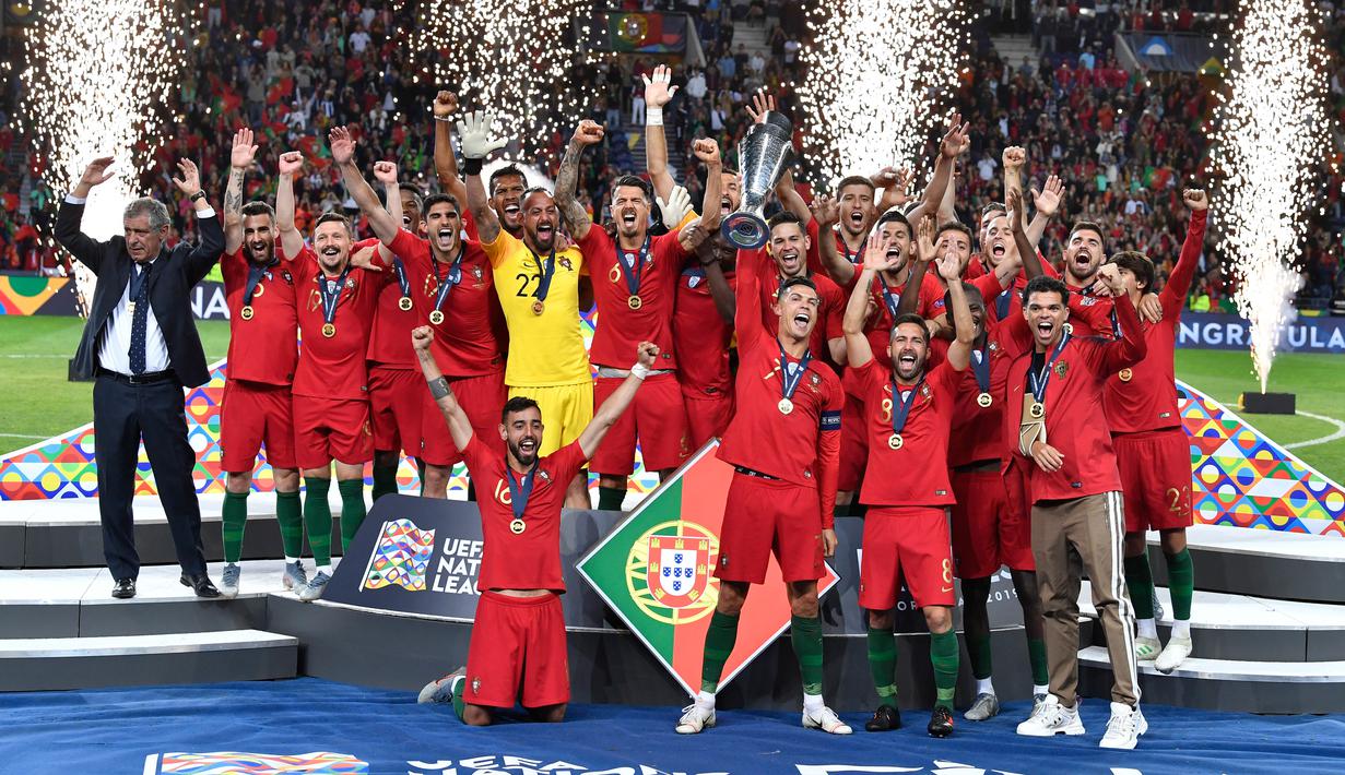 Foto Portugal Berhasil Juarai Uefa Nations League Bola Liputan6 Com