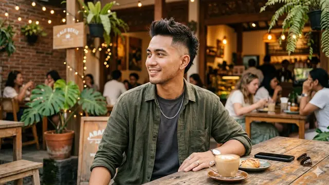 Model Rambut Pria Pendek Burst Fade
