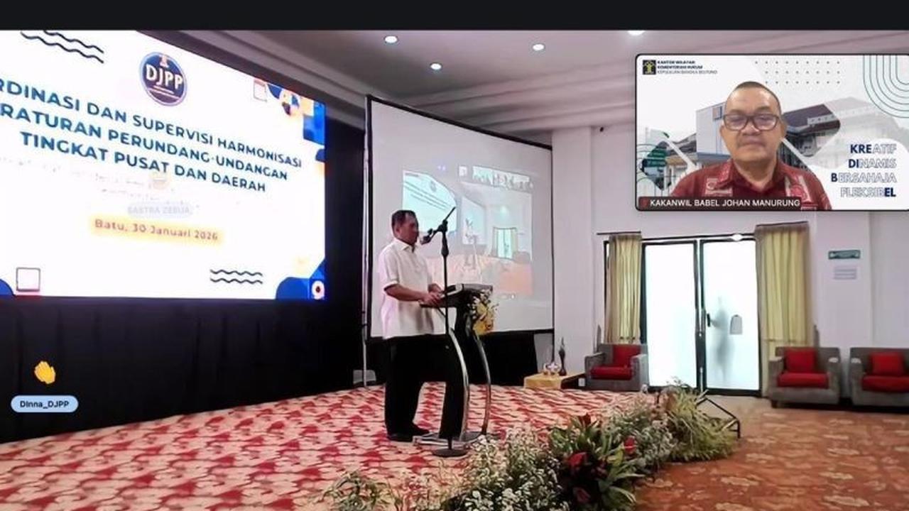 Kemenkum Dorong Harmonisasi Perda, Tingkatkan Kualitas Produk Hukum Daerah