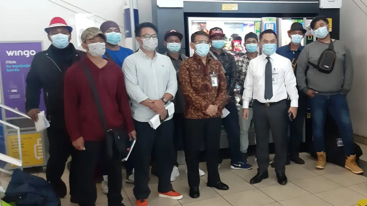 KBRI Panama City bantu Kepulangan WNI sebagai ABK di Panama.
