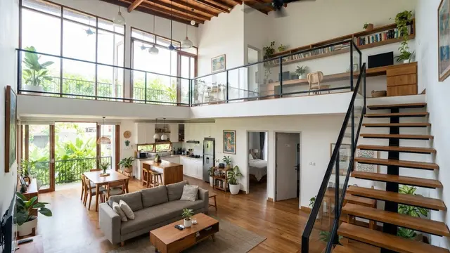 Desain Rumah 3 Kamar yang Terasa Luas Tanpa Banyak Dinding