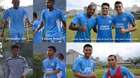 Sembilan pemain baru Semen Padang yang siap jadi idola baru publik urang awak. (Bola.com/Arya Sikumbang)
